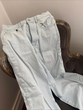 DL1961 Light Wash Wide Leg Jeans